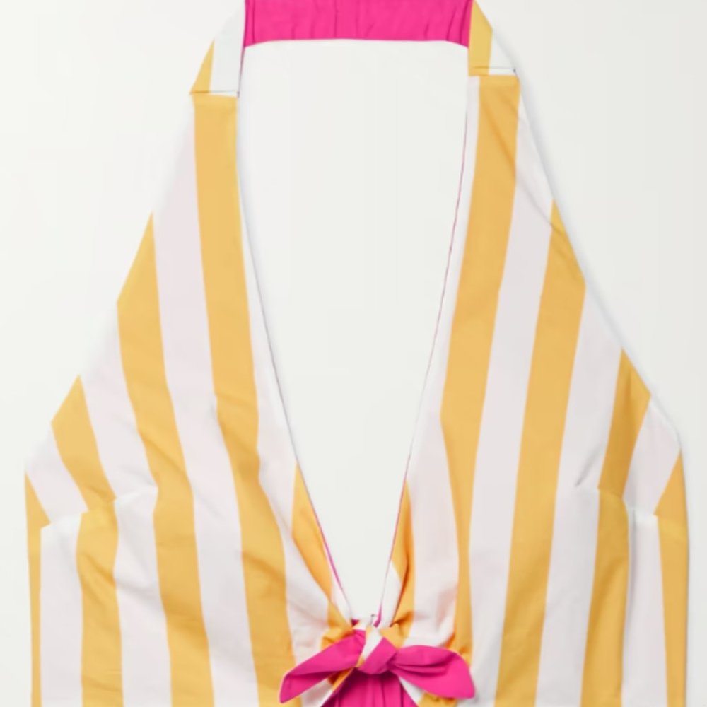 Farm Rio Cropped Halter Top Brand New